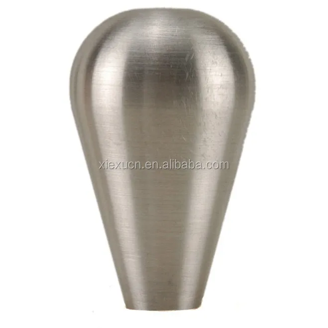
High precision Aluminum Custom Universal Brushed stainless steel knob custom design bubble shift knob 