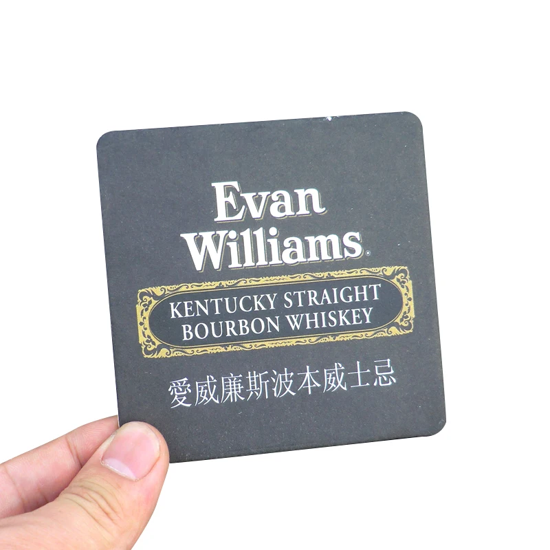  Promotional new hotel absorbent tissue paper coffee / beer coaster