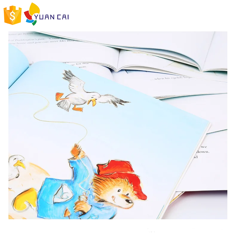 Оптовая продажа детская книга на английском языке короткая история печатная служба обучение детей и офсетная печать