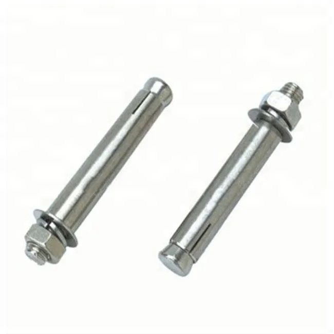 Inch screw type expansion anchor bolts Stainless Steel 1/8-8 Inch Screw Type Expansion Anchor Bolts customization machine