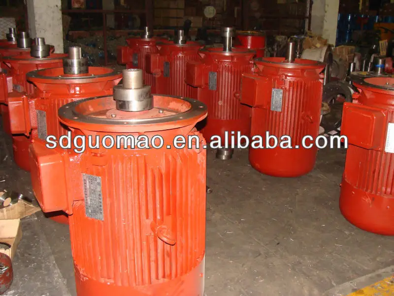 переменного тока вертикальная твердый- вал двигателя