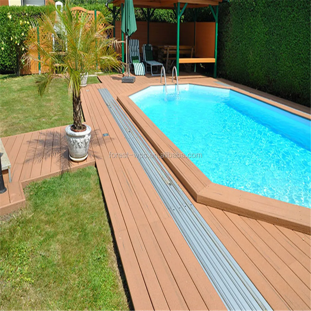 150x25x2900mm frstech wpc decking plastic flooring and accessories honeycomb tile wpc decking with hidden deck fasteners