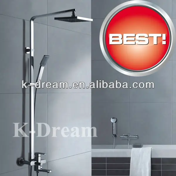 
KD-05S Temperature control shower faucet, overhead shower, bath shower mixer 