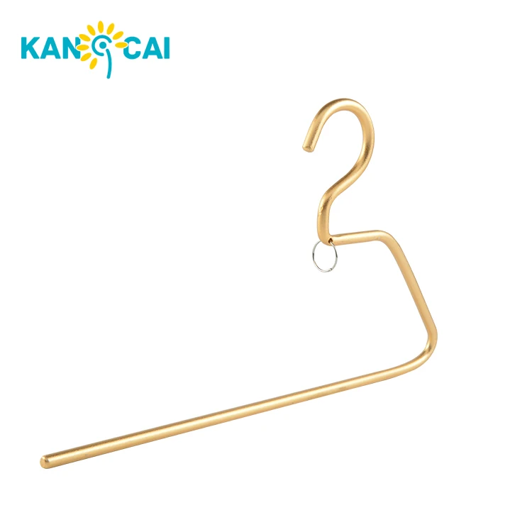 
Space saving aluminum clothes rack for pants 