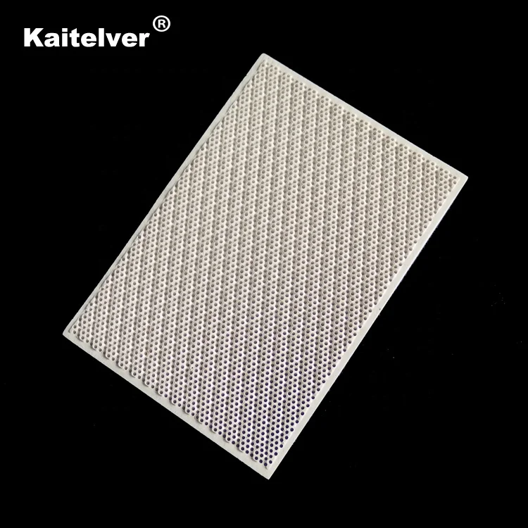 Catalyst infrared cordierite honeycomb ceramic combustion plaque for gas heater