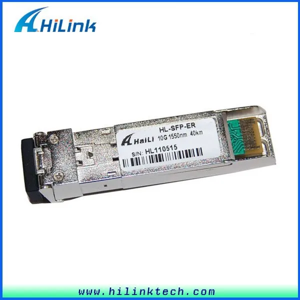 низкая стоимость sfp-10g-er 1550nm sfp+ 40km оптический трансивер