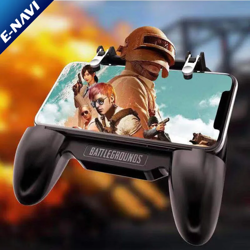 
Smart Phone Mobile Gaming Controller Handle Grip for pu bg fire button pu bg fortnite game 