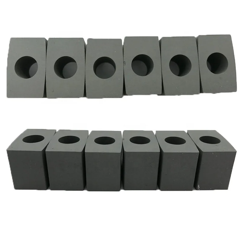 Wire Cut Parts Tungsten Carbide Conductive Block 22.5*14.5*17mm for EDM Wire Cutting Machine