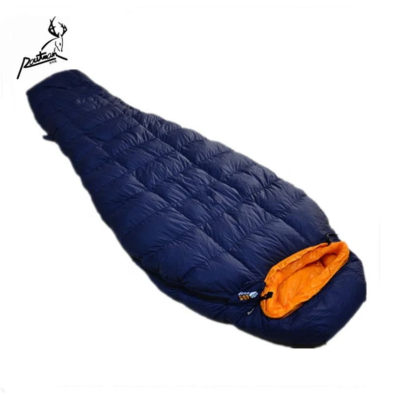 Camping Waterproof Down Sleeping Bag For Extreme Cold Weather