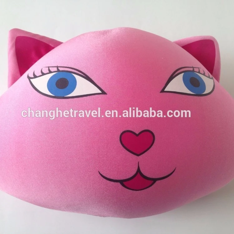 Дешево оптом животных форма смешные детские подушки заполнена пенополистирола бисером