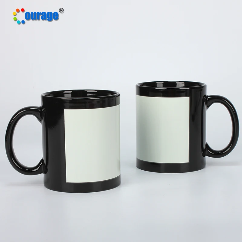 Courage 11oz Ceramic custom luminous sublimation magic mug