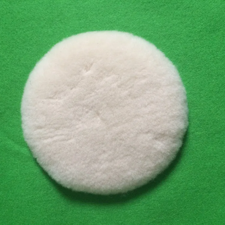 
Custom Made Woolen Yarn Polishing Pad Australian Wool Buffing Wheel Pad 
