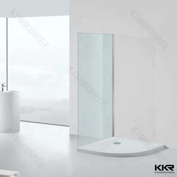 
Artificial Acrylic Stone bac de douche /Resin Composite Shower Tray 