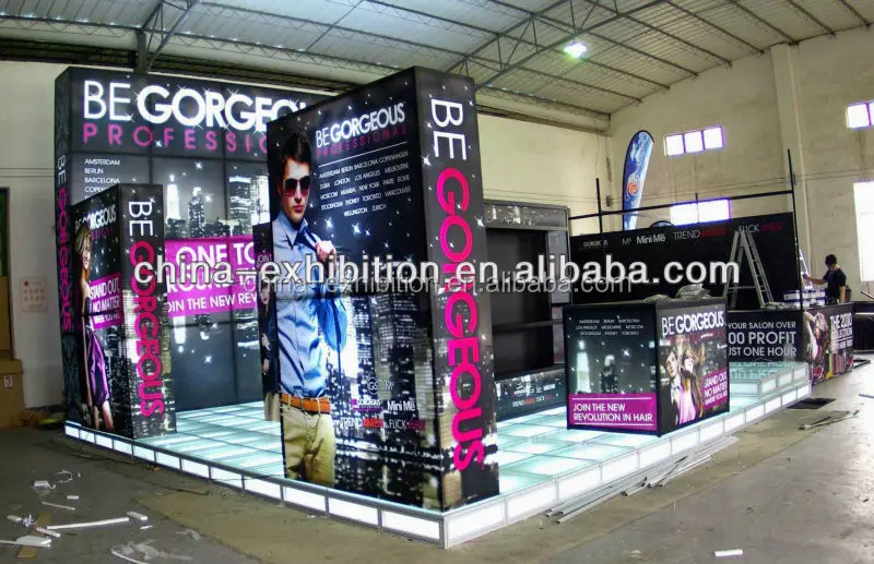 
Aluminum project exhibition stand booth 