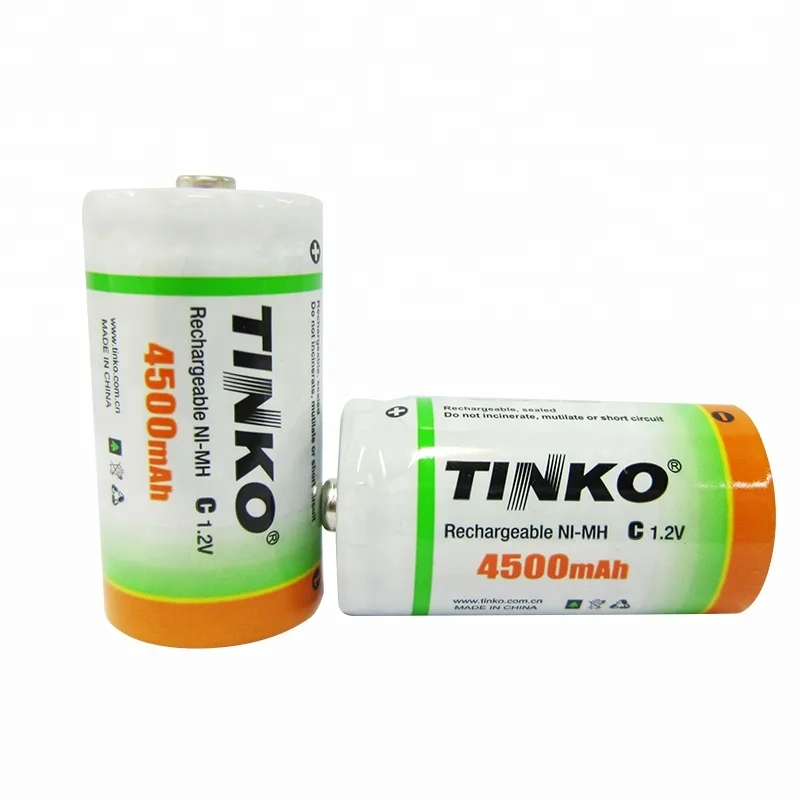 TINKO c 4500mah 1.2v NIMH rechargeable battery