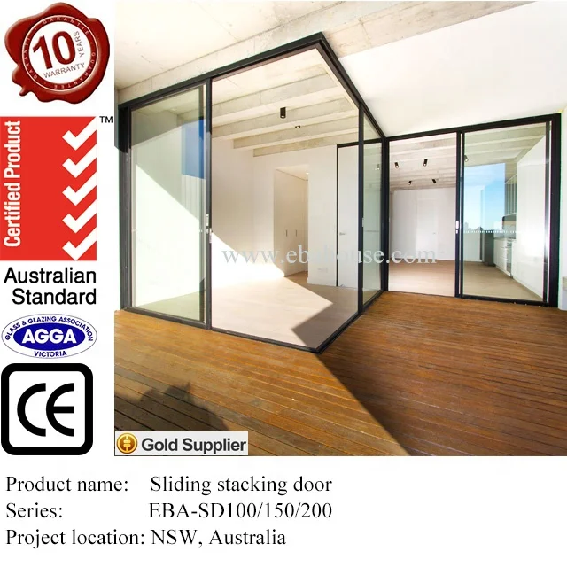 AS2047 aluminium sliding doors Australian Standard patio doors from EBAHOUSE