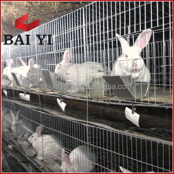 High Quality Rabbit Breeding Cages With Rabbit Drinker For Sale