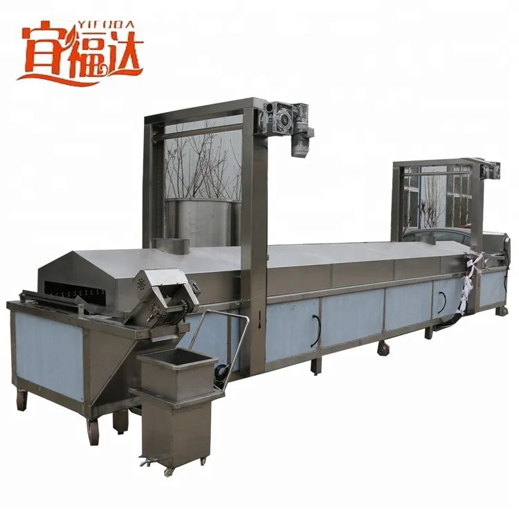 
Automatic cake production line / glutinous rice cake , corn cake , potato cake fryer machine 
