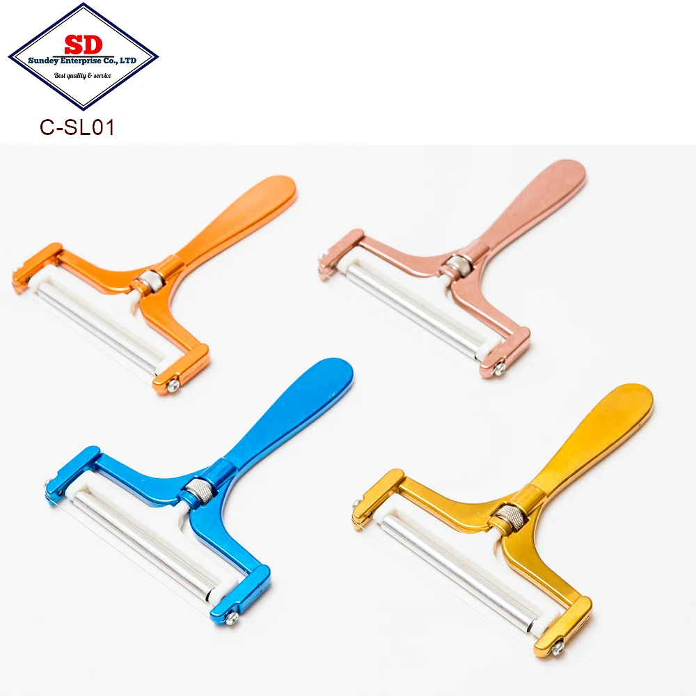 
Cheese slicer/Kitchen Tool Professional Hand Held Adjustable wire cheese slicer 