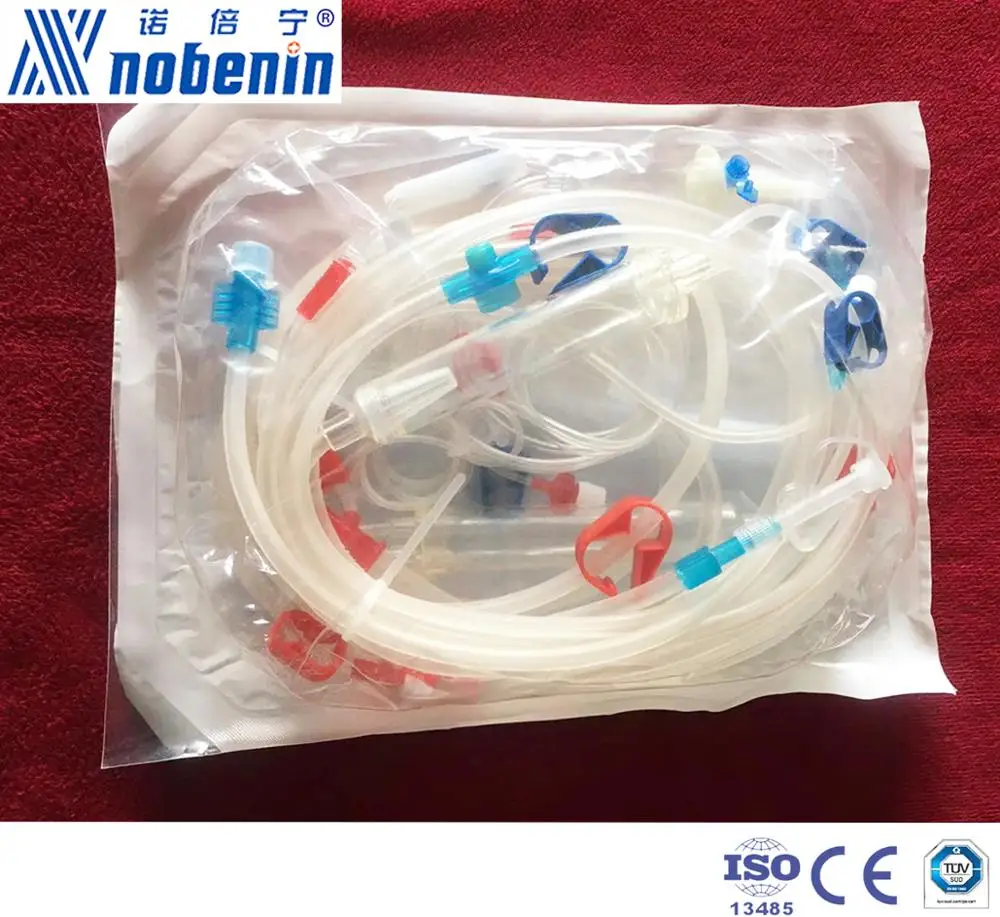
disposable dialysis bloodlines and hemodialysis blood tube set 
