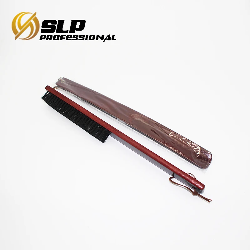 
15 inches wooden shoe horn and brush set 