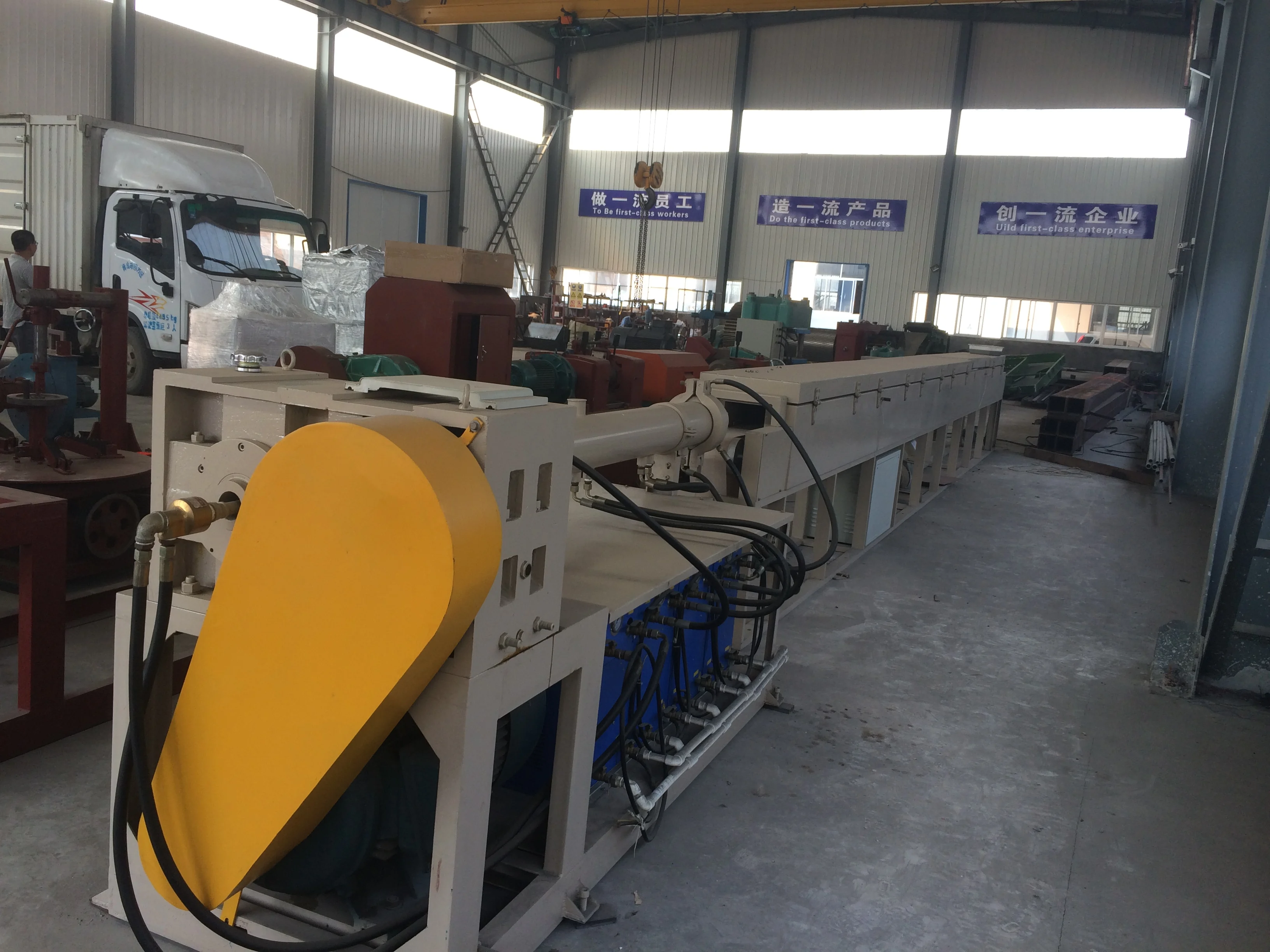
rubber extruder for rubber tube, hot or cold feeding 2 types 