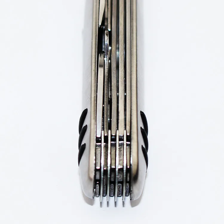 Stainless Steel Survival pocket Knife Multi 9 Tools Folding Army Knife