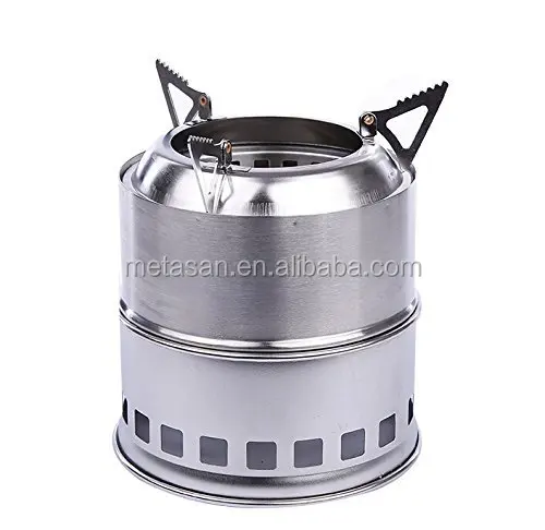 
Customized mini metal firewood cooking stove 