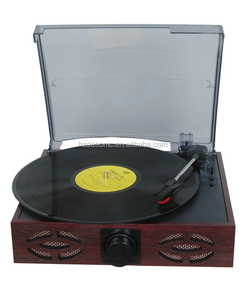 low price simple turntable player vinyl record player wholesale