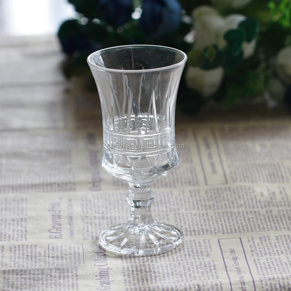 
Lead Free Copita Clear Glass Goblet For Sherry 
