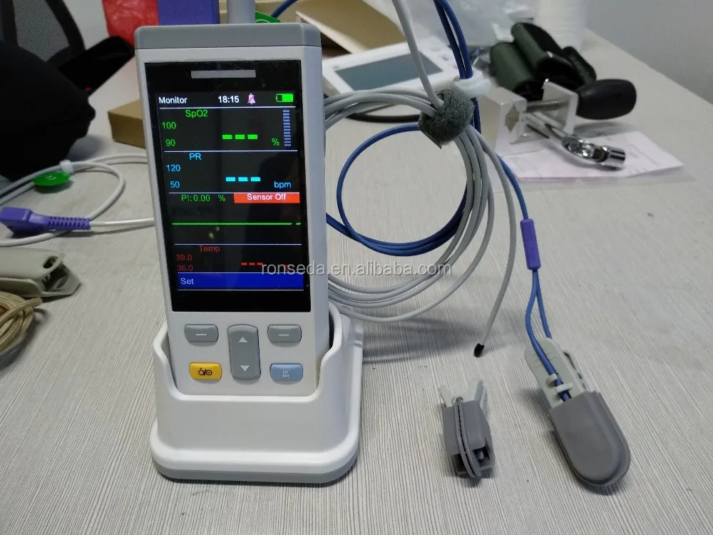 Ветеринарный Пульсоксиметр VT200B для животных с SPO2 ручной монитор несколькими параметрами TEMP Pet