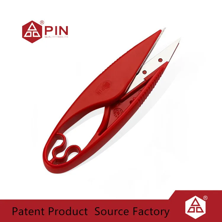 PIN Brand Patent Yarn Scissors Pin-1455 Double-sided Blade Cutter Stainless Steel Thread Trimmer
