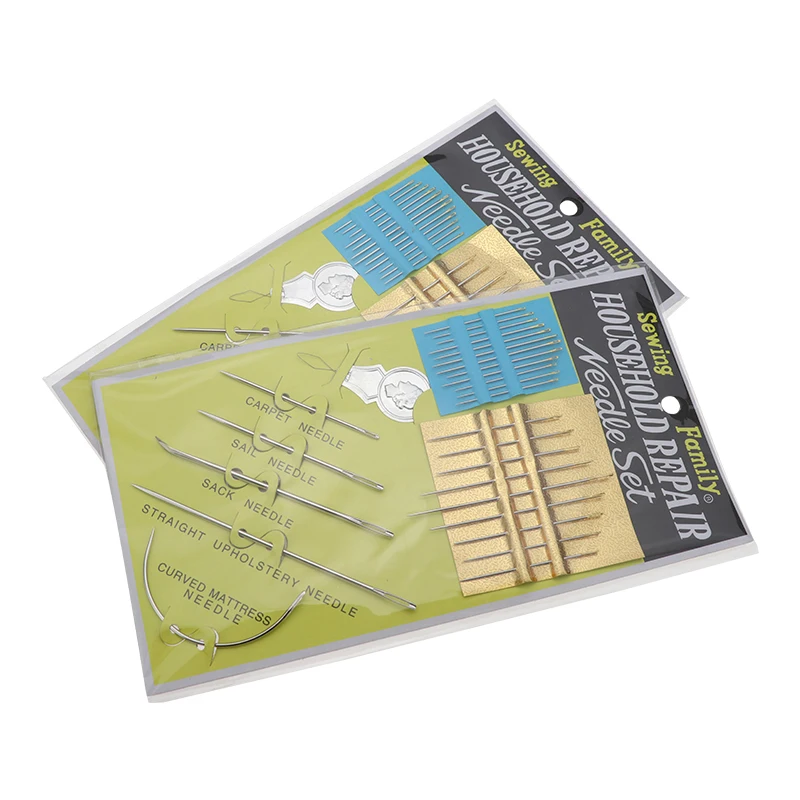 Sewing Tools Yellow Plate Embroidery Sewing Needles Needle Card