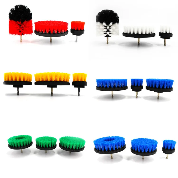 
2019 newly developed wire brush drill attach drill attachment brush with complete series 