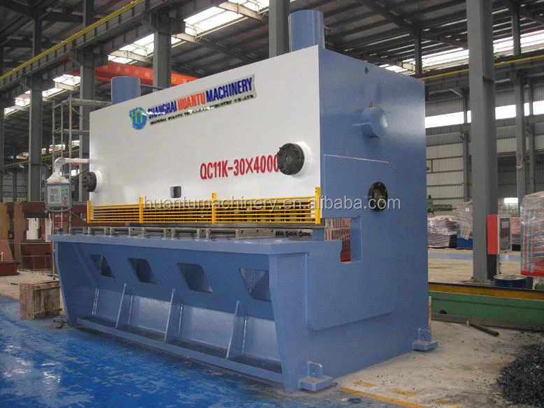 QC11Y Hydraulic hand sheet cutter , manual sheet metal cutting machine , bench shear