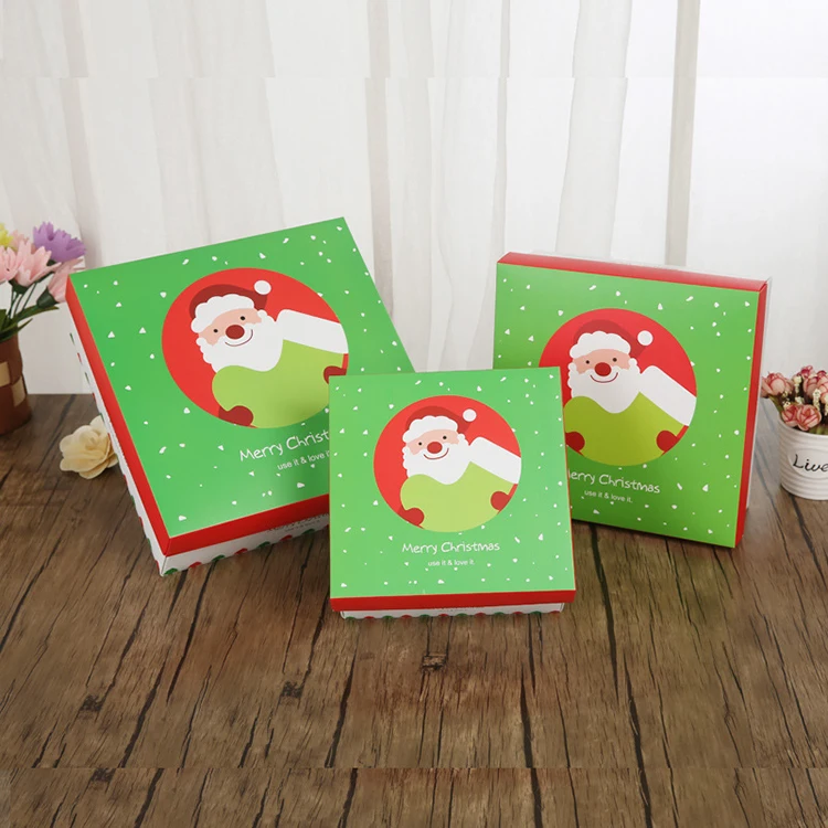 Christmas Gift Boxes Custom Logo Design Paper Cardboard Packing Boxes for Shoe