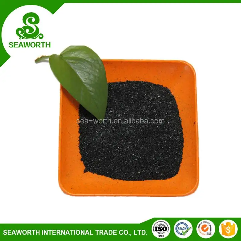 Natural super sodium humate for dye chemical with color