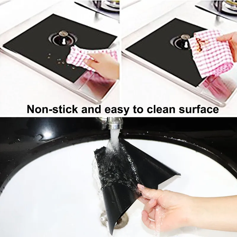 Hot sell PFOA free Silver good flex-life gas stove burner covers