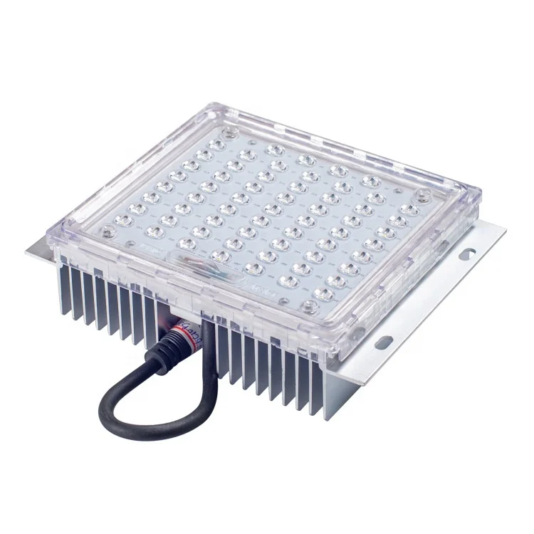 60W 1500mA 36V  135lm/w IP68 Waterproof square 3030 led Street light module