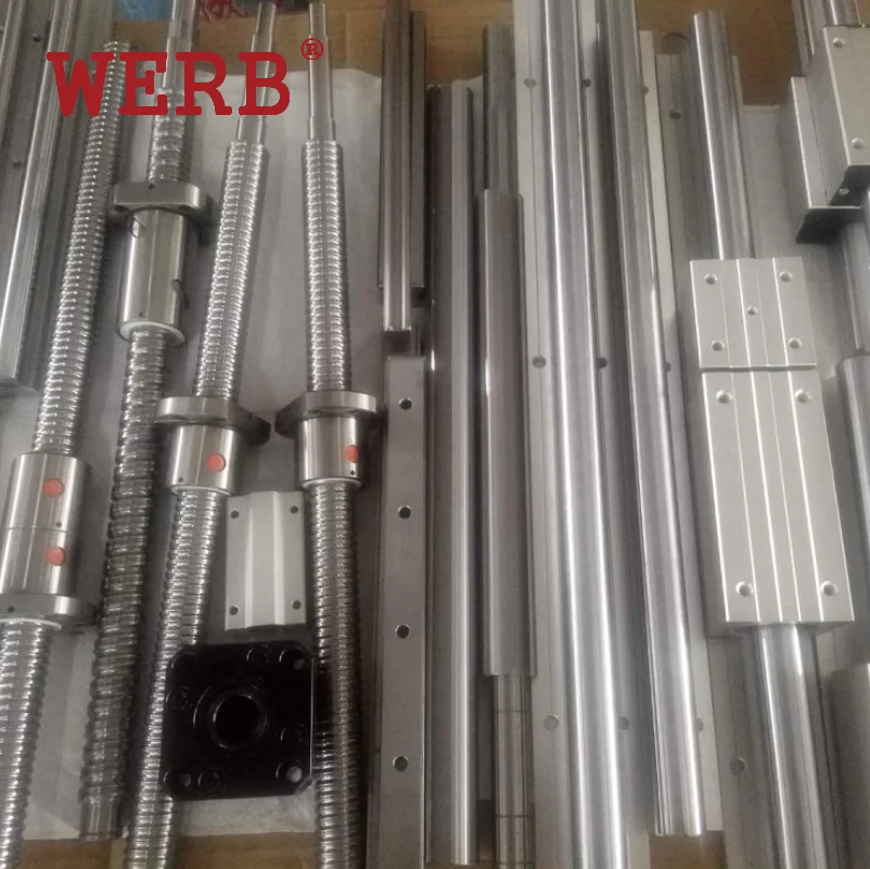 Linear Motion Sfu4008 Ball Screw- Effective Length 550mm And Screw Ballnut With End Support Bk/bf12 And Coupling 5x10mm Couplers