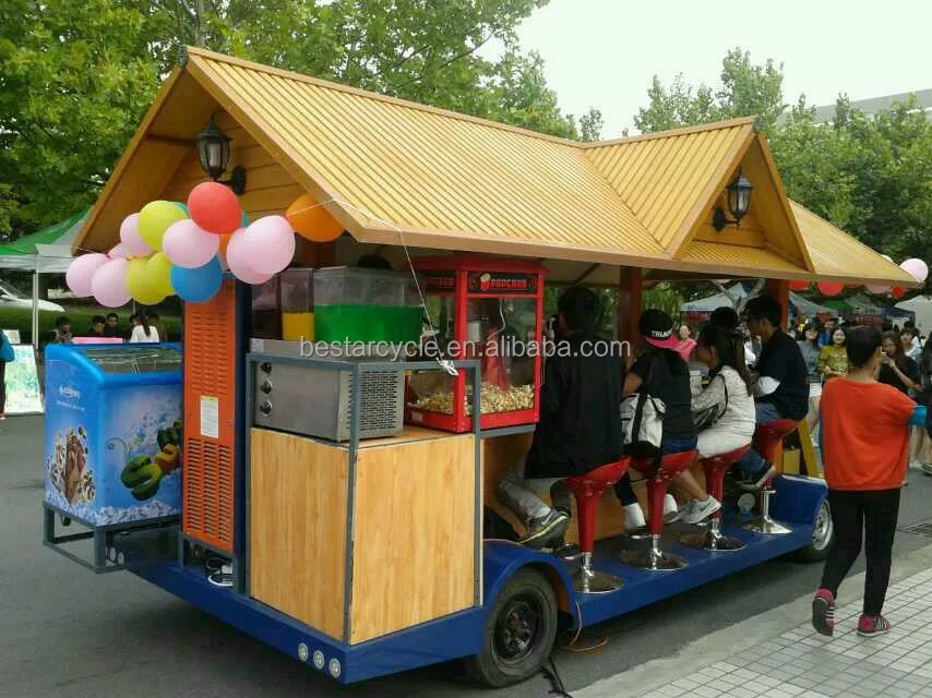 Новый европейский стиль четыре колеса с открытым верхом экскурсионные питание и кофе автобус