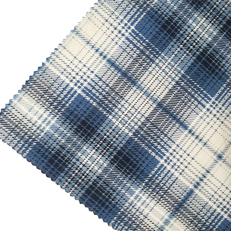 China Hot Sale Manufacture 4 Way Printed Stretch Polyester Spandex Woven Fabric For Clothes