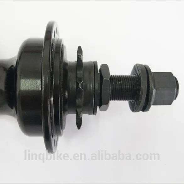 Alloy bmx rear hub 9T cog 14mm axle sealed bearings