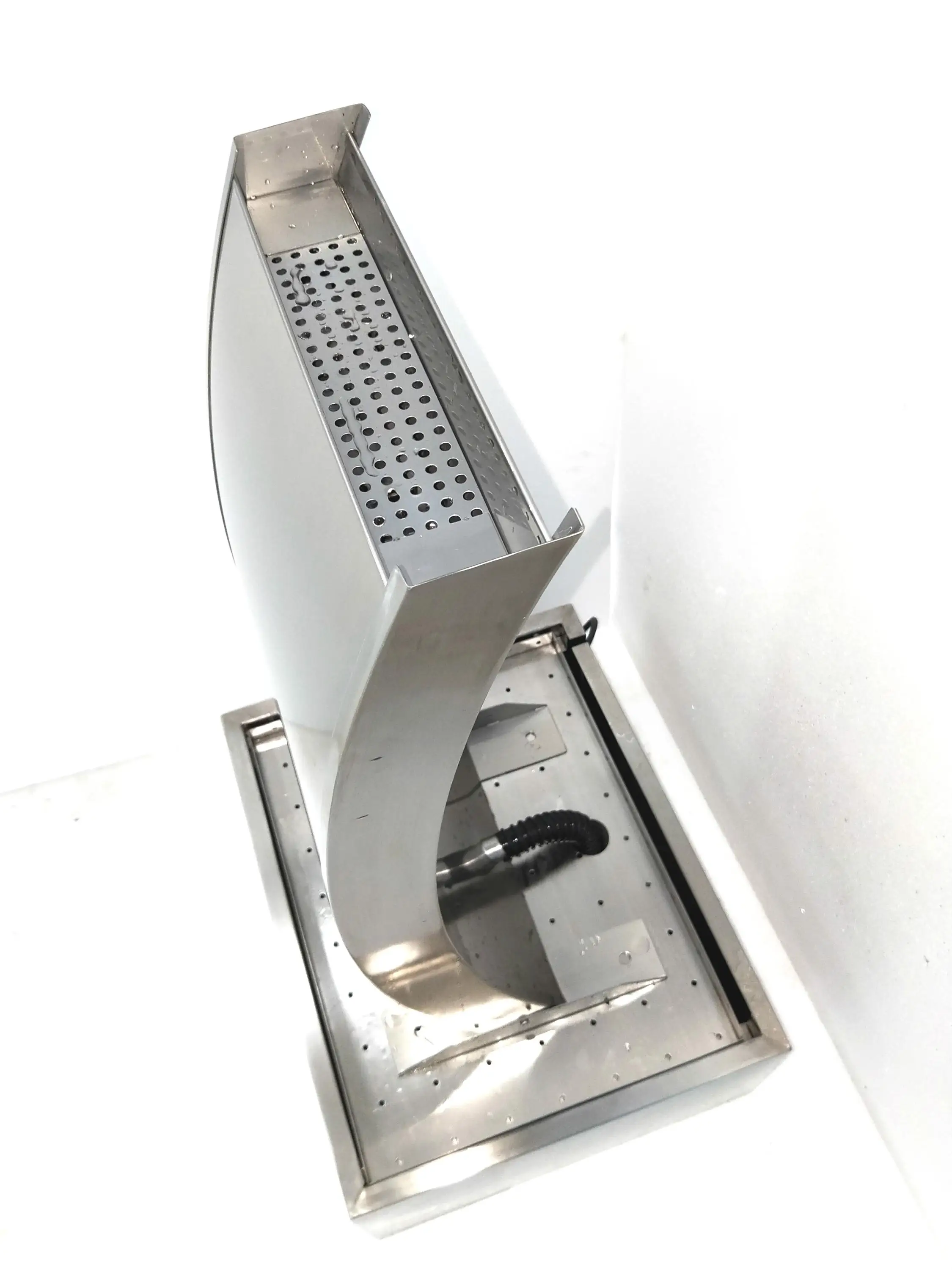 stainless steel waterfalls outdoor water feature indoor home decorative water fountain