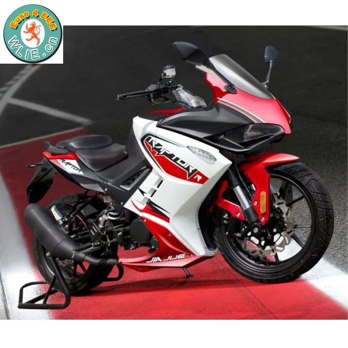 Sport Model Bike Scooter 125 Cc EEC Racing Motorcycle R7 125CC with Euro 4 Water Cooled EFI System