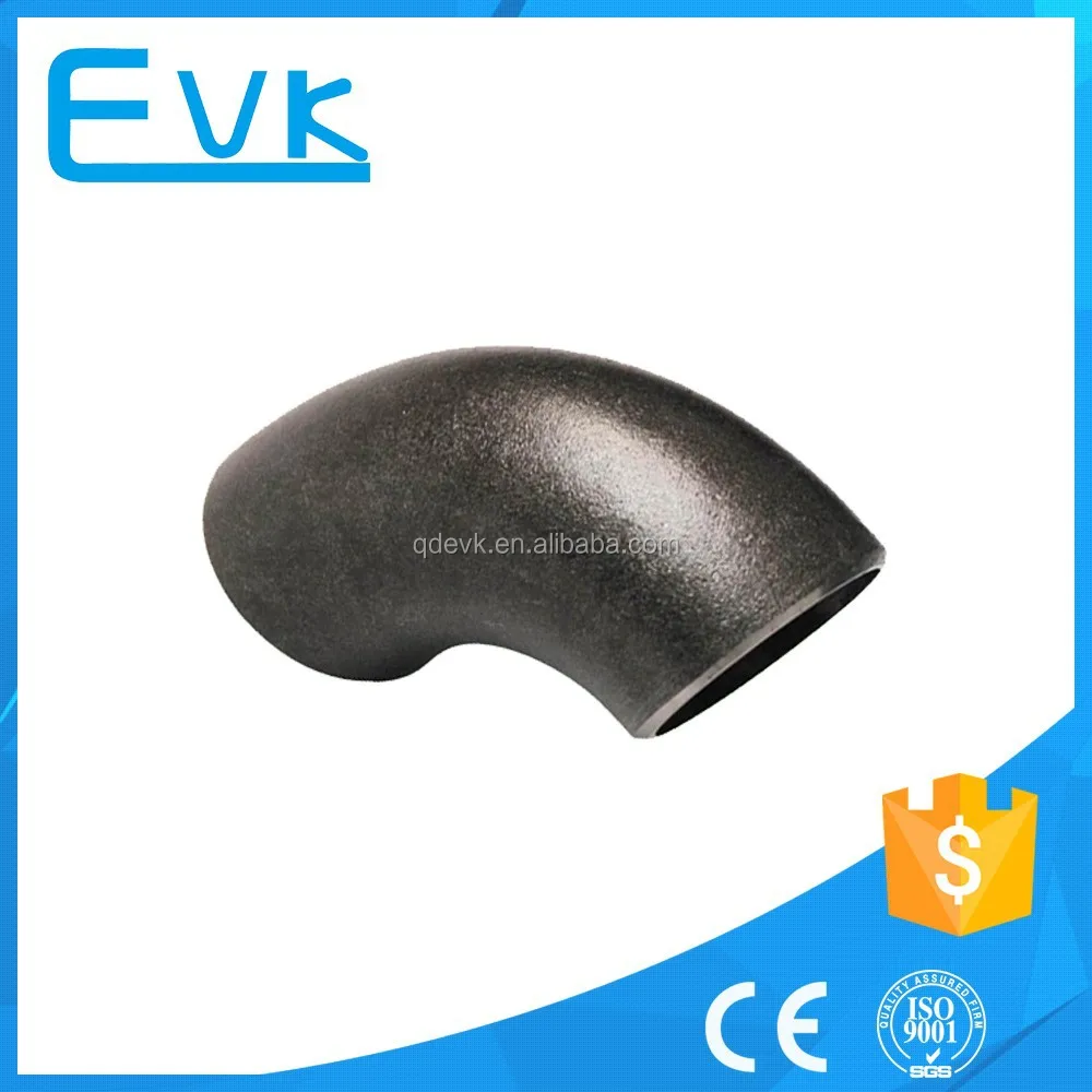 Asme B16.9 SCH80 фитинги колено 90