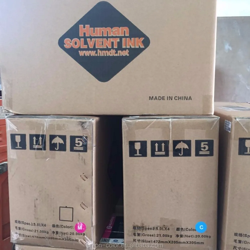 human konica512i 30pl solvent ink for k jet printer