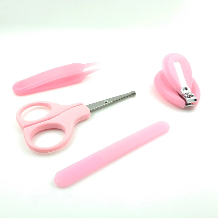 
Hot Sale Professional Lower Price baby stainless steel safety manicure kit set 