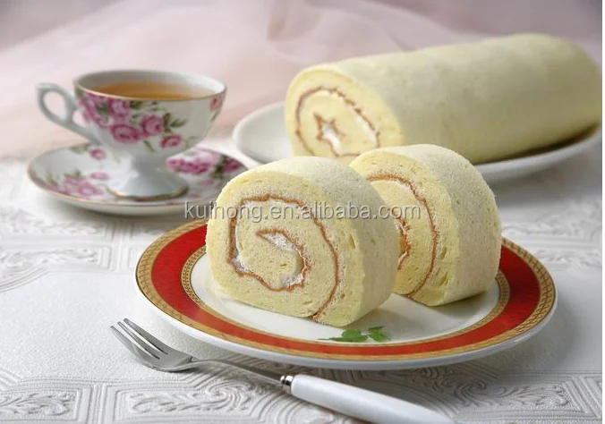 20222 high yield full/semi- automatic swiss roll machine/production line