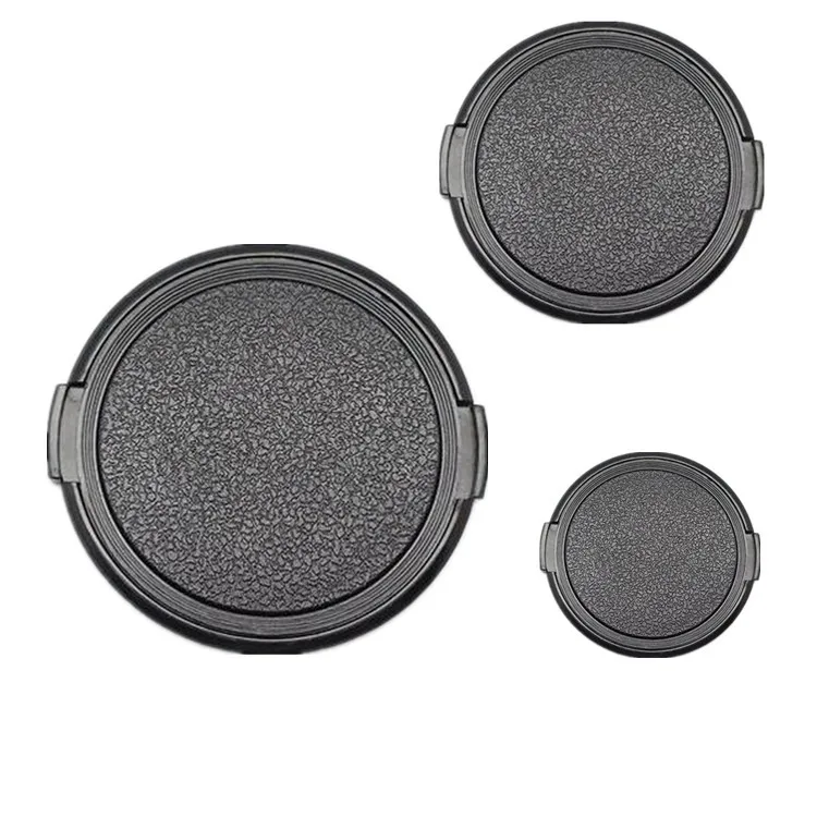 
49mm 52mm 55mm 58mm 62mm 67mm 72mm 77mm 82mm Center Pinch DSLR Camera Lens Cap 
